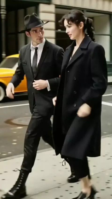 AI Video from prompt: The man says something, the woman gets angry. **