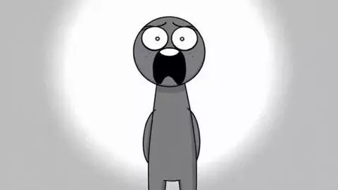 AI Video from prompt: 20th century gray screaming logo gray screaming 