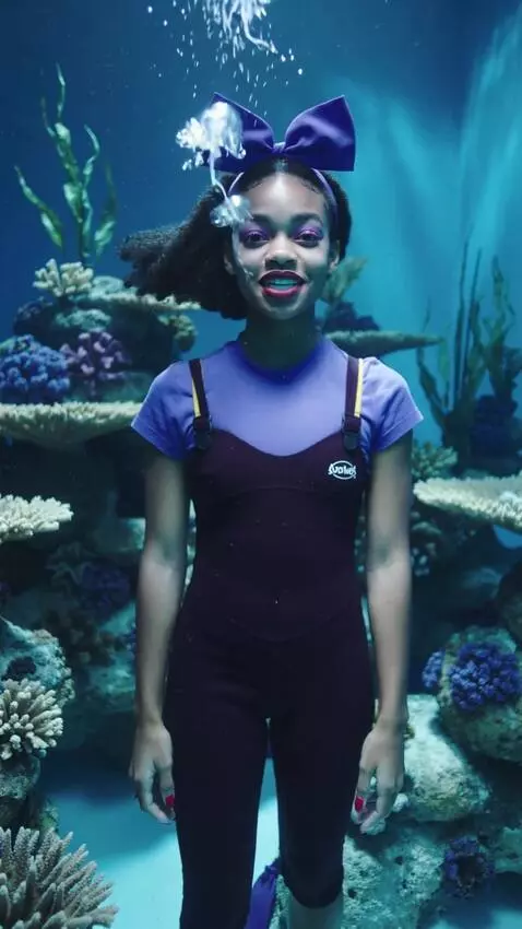 AI Video from prompt: 1980s retro live action on family fantasy specia
