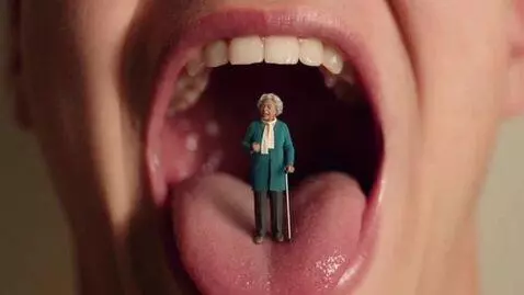 AI Video from prompt: Advice from the old lady in Shane’s mouth
