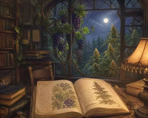 AI Video from prompt: A stylized, fairytale-like animation in soft pas