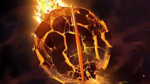 AI Video from prompt: Planet explodes