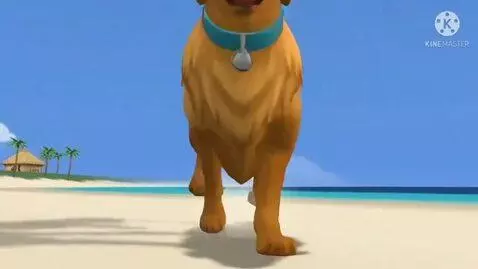AI Video from prompt: Plotagon animation. Caillou And Boris says "Here