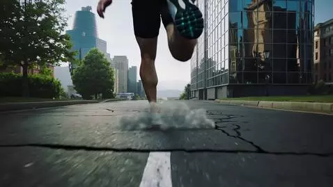 AI Video from prompt: A hyper-realistic cinematic commercial that bend
