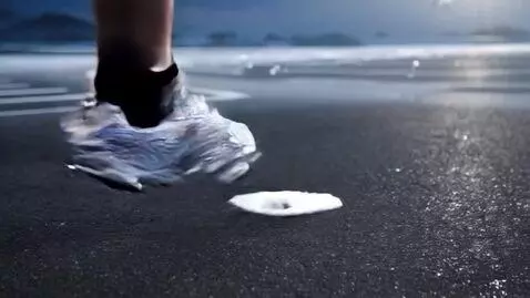 AI Video from prompt: A hyper-realistic cinematic commercial that bend