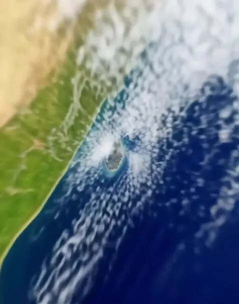 AI Video from prompt: earth-zoom