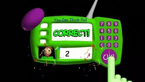 AI Video from prompt: Baldi basics math and 666 eas alert screen eas a