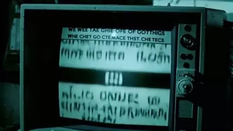 AI Video from prompt: A WCBS-TV  Emergency Broadcast System test from 