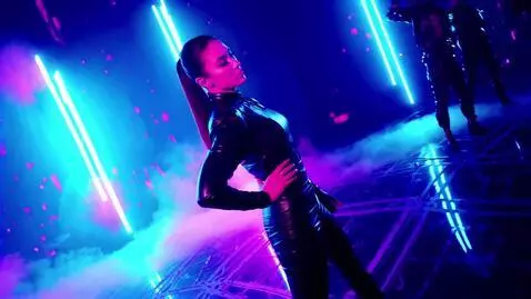 AI Video from prompt: k-pop female idol girl crush concept, korean wom