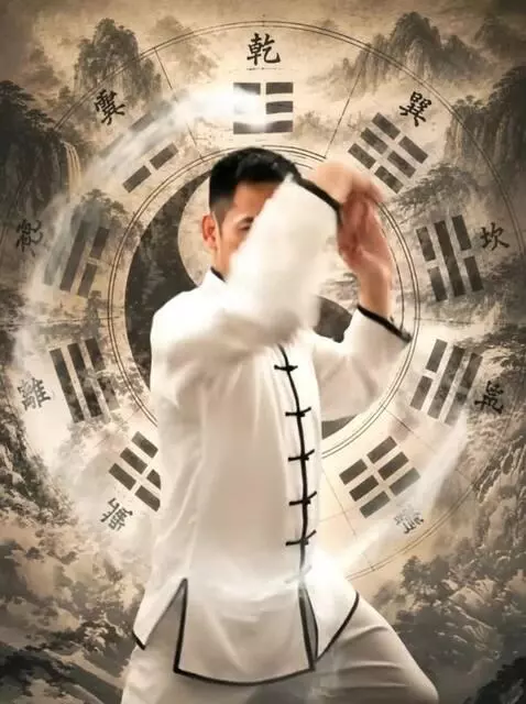 AI Video from prompt: A realistic Vietnamese Tai Chi master performing