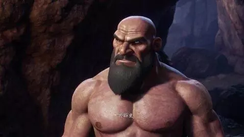 AI Video from prompt: Grug from The croods saying I am a God