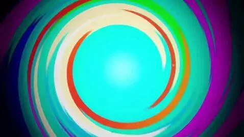 AI Video from prompt: Klasky csupo  swirl warp