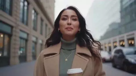 AI Video from prompt: a beautiful girl in city. that age is 24-26