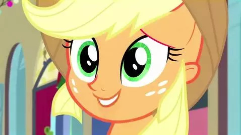 AI Video from prompt: Applejack got a JAKKS Pacific Plug It In & Play 