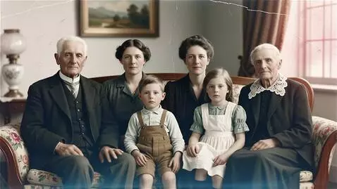 AI Video from prompt: : Restore the attached photograph. Apologies for
