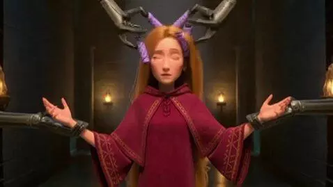 AI Video from prompt: Inra (Class: Supreme Coven Sorceress, Magic: Lig