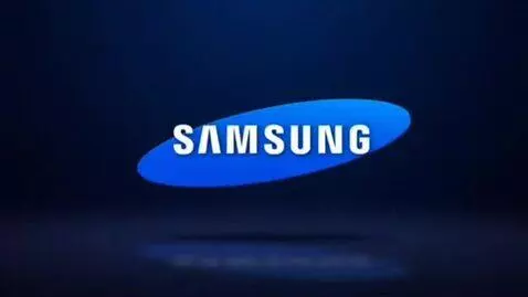 AI Video from prompt: samsung logo animation