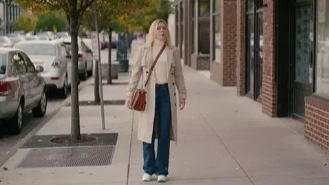 AI Video from prompt: Create a 12 second long video of a white woman w