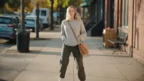 AI Video from prompt: Create a 12 second long video of a white woman w