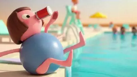 AI Video from prompt: Stop-motion clay animation, wholesome humor. A 2