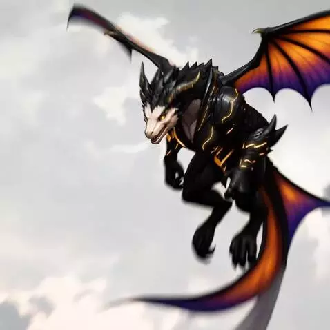 AI Video from prompt: Zephyr protects the village from the evil Ogre, 