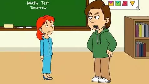 AI Video from prompt: Goanimate  animation. Rosie gets in trouble by m
