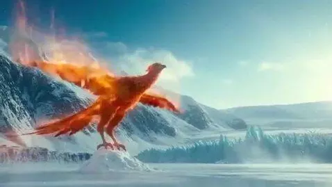 AI Video from prompt: phoenix ice age