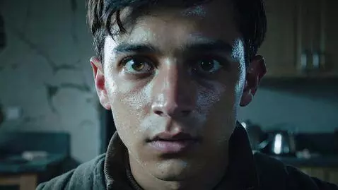 AI Video from prompt: A cinematic scene in the style of a war drama. A
