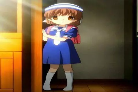 AI Video from prompt: HAve her place one hand on her stomach hungry an