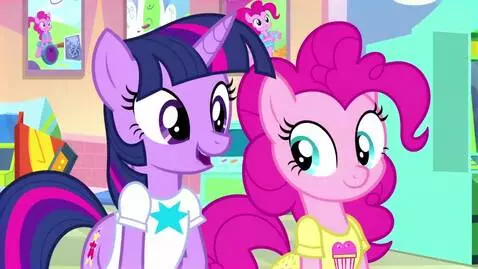 AI Video from prompt: Twilight Sparkle and Pinkie Pie at the DreamGear