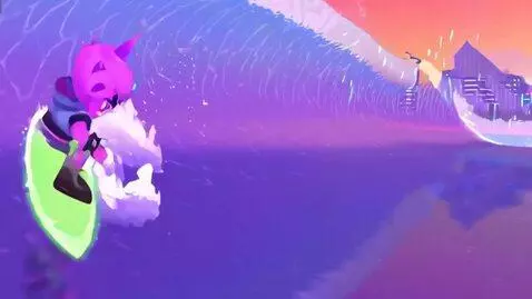 AI Video from prompt: Growing fisheye warp