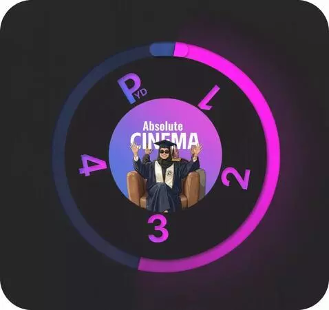 AI Video from prompt: I want a video of the pink ring completing from 
