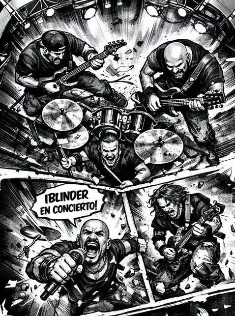 AI Video from prompt: Blinder’s frontman points at YOU: 
“You are invi