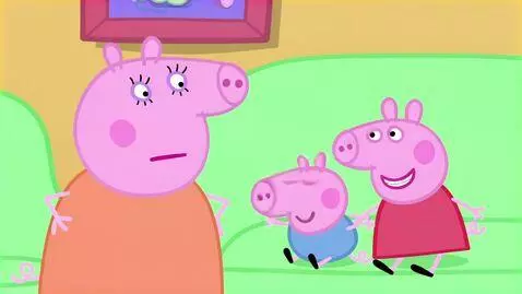 AI Video from prompt: [peppa pig] grag and rodrick [mommy pig angry] h