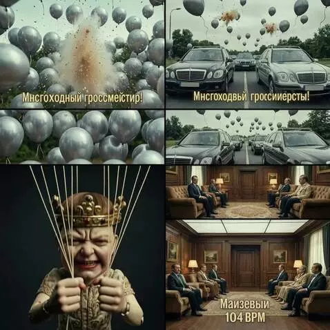 AI Video from prompt: A cinematic short video in the style of Russian 
