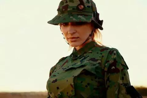 AI Video from prompt: Beautiful Woman Soldier