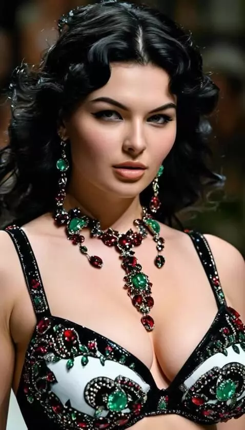 AI Video from prompt: Cute Lusty smile
