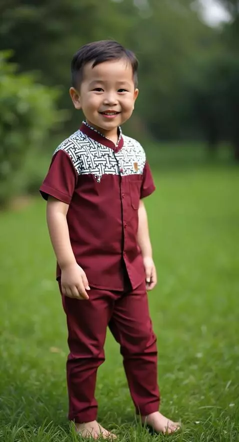 AI Video from prompt: {   "prompt": {     "scene": "A young boy wearin