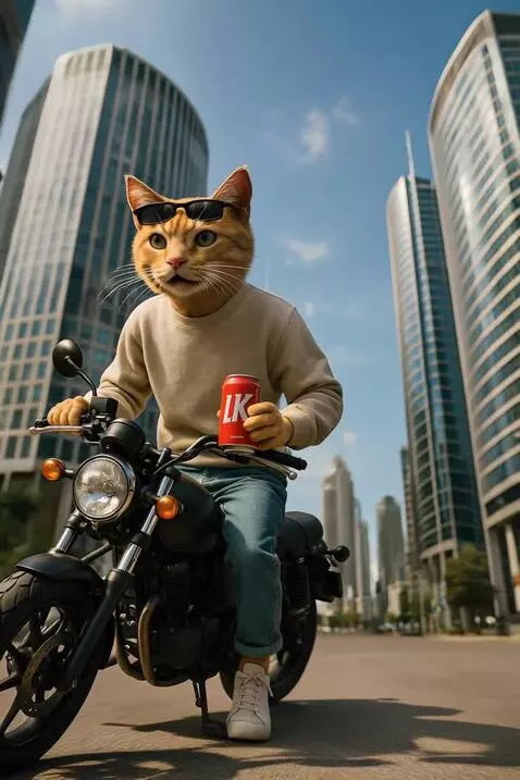 AI Video from prompt: Conduce moto a alta velocidad,adrenalina,vertigo