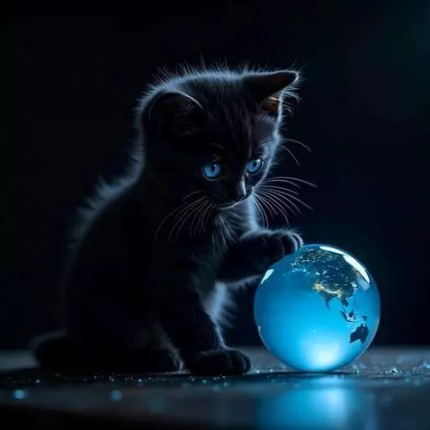 AI Video from prompt: Радостно играет