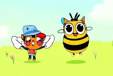 AI Video from prompt: A vibrant and cheerful short cartoon for childre
