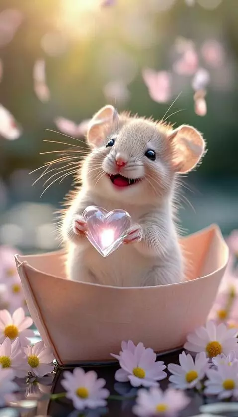AI Video from prompt: Smiling and animate them