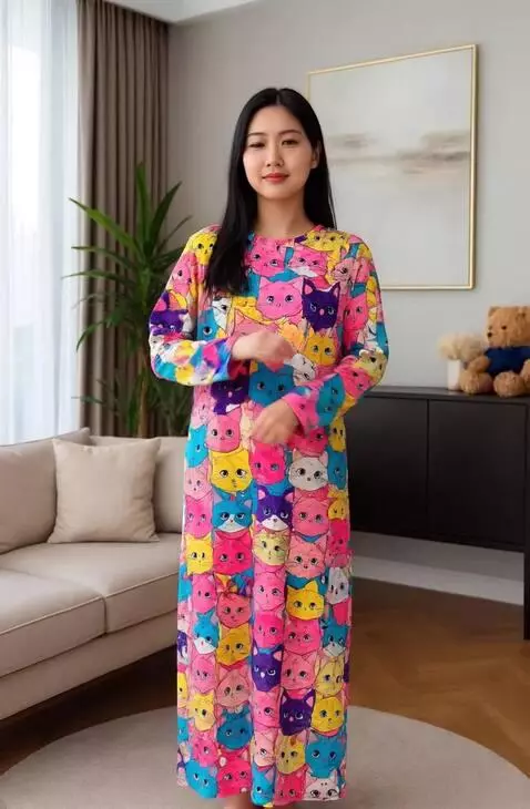 AI Video from prompt: A young woman stands confidently in a modern, co