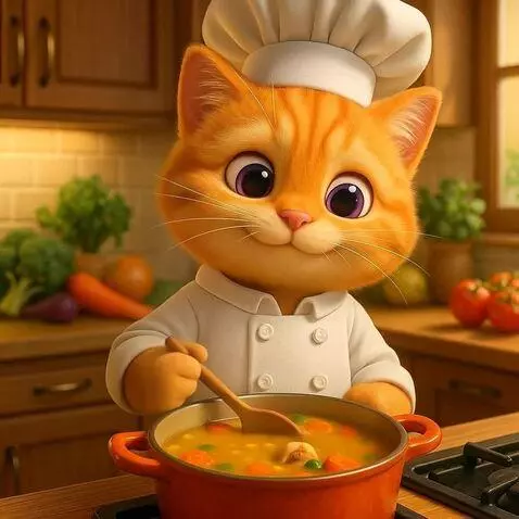 AI Video from prompt: Let it suddenly turn into a delicious meal