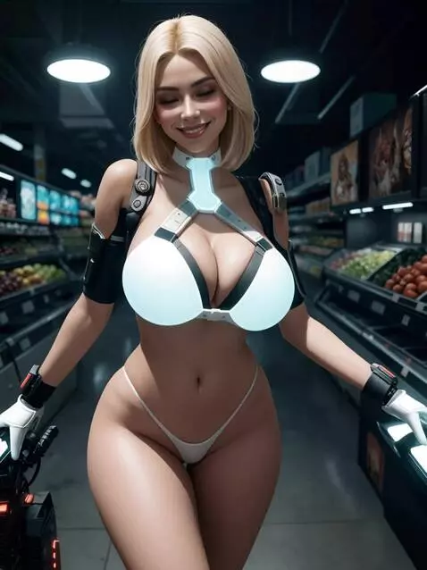 AI Video from prompt: The girl smiles tenderly and mysteriously and be