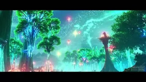 AI Video from prompt: Alien forest with engineered lifeforms designed 