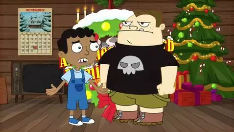 AI Video from prompt: Baljeet and Buford are arguing about Christmas p
