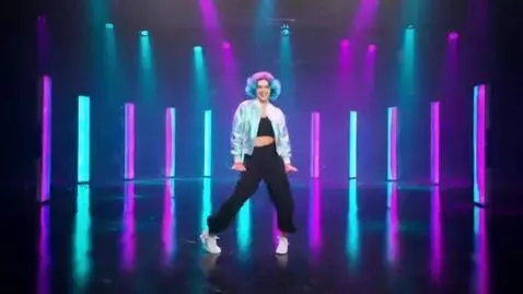 AI Video from prompt: A dance to the song "Inna Up" with the face from