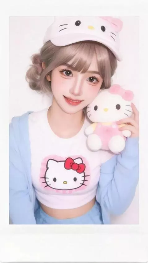 AI Video from prompt: The girl took in a lot of air, and her stomach s