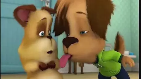 AI Video from prompt: A kid comes up to Genka and says: YOU'RE A SUCKE